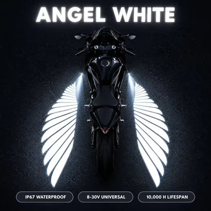 🏍️Angel Wing Motorcycle LED Projector Lights