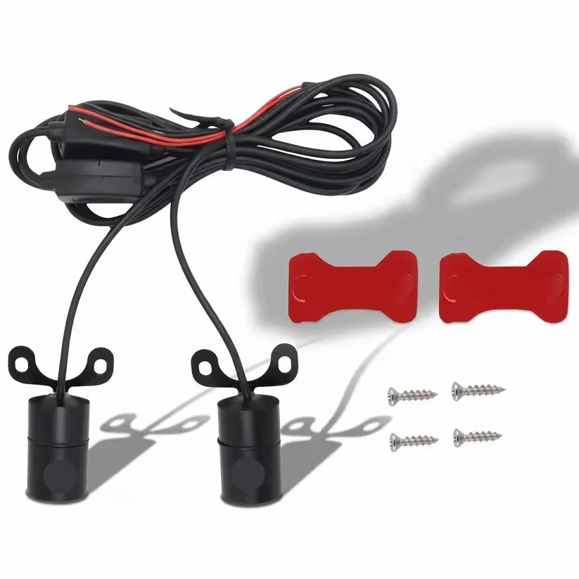 🏍️Angel Wing Motorcycle LED Projector Lights